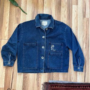 Paloma Wool Denim Dragon Jacket